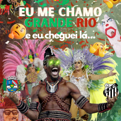 Imperinho da Pracinha cantará a Grande Rio no Carnaval Virtual 2024